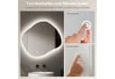 WDWRITTI LED Badspiegel 84x74cm Modern Dimmbar IP44 Bild 5