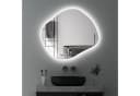 WDWRITTI LED Badspiegel 3Lichtfarben Dimmbar 74x64cm IP44 Bild 2