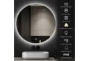 WDWRITTI LED Badspiegel 60x60cm mit 3 Lichtfarben & Dimmfunktion Bild 1
