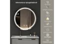 WDWRITTI Spiegelschrank Badezimmer 80cm LED Metall Bild 3
