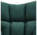 DARDVORLAG Schaukelstuhl Grün Metallgestell 91x71x98,5 cm Bild 5