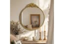 G-LEAF Barockspeigel Antik-Gold Rund Bild 2
