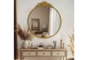 G-LEAF Barockspeigel Antik-Gold Rund Bild 3