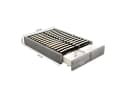 TavilaEcon Boxspringbett Grau Polsterbett ohne Kopfteil Bild 4
