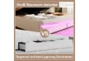 TavilaEcon Boxspringbett Polsterbett Beige/Grau Bild 5