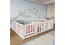 TavilaEcon Kinderbett Flachbett Traumhaus-Design Kiefernholz 140x190cm Bild 2