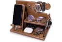 Refined Living Holz Telefon Dockingstation Organizer Schreibtisch Bild 2