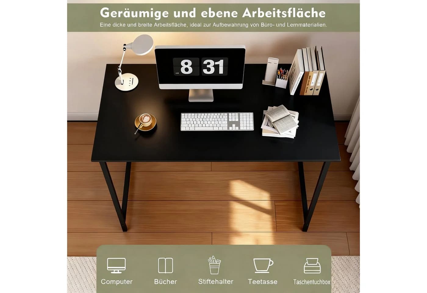 Refined Living Computertisch Schreibtisch Gaming Tisch - Bild 4
