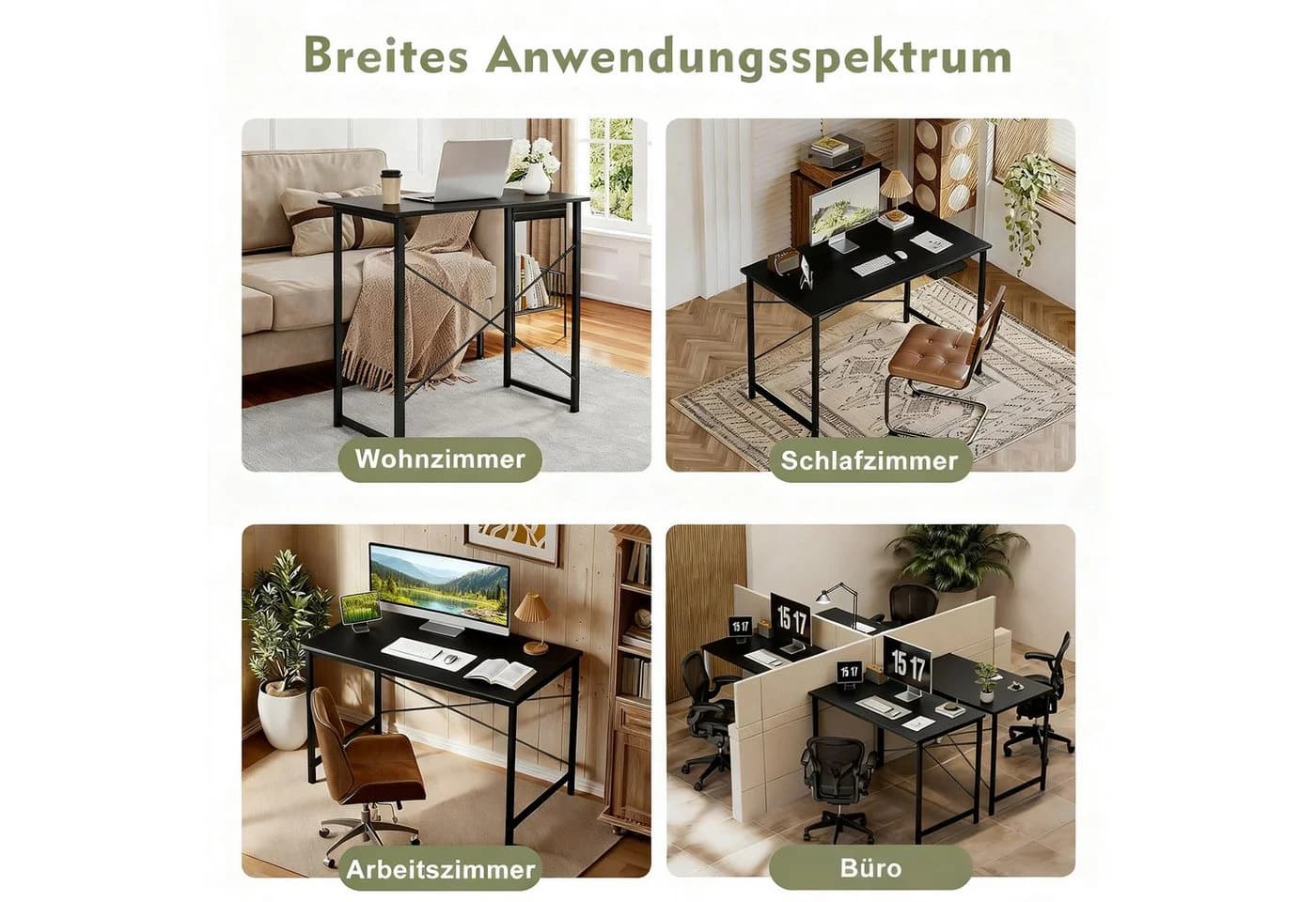 Refined Living Computertisch Schreibtisch Gaming Tisch - Bild 5