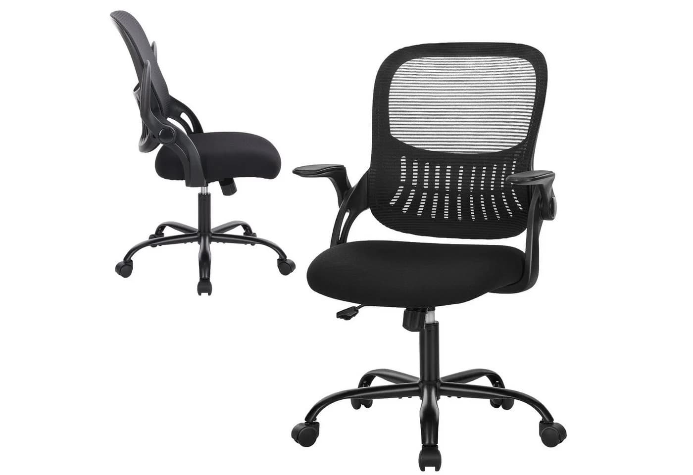 IDEASY Armlehnstuhl Chefsessel Bürostuhl Schwarz - Bild 2