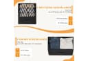 IDEASY Schubkastenkommode Frisiertisch, Schlafzimmerschrank-Organizer mit 5 Schubladen Bild 4