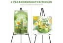 HEYHIPPO Faltstaffelei Tragbar Schwarz 63 Zoll Bild 5