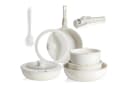 HEYHIPPO Topf-Set 12-tlg. Creme Aluminium Antihaft Bild 2