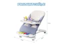 HEYHIPPO Kinderstuhl Babyliege Blau Bild 3