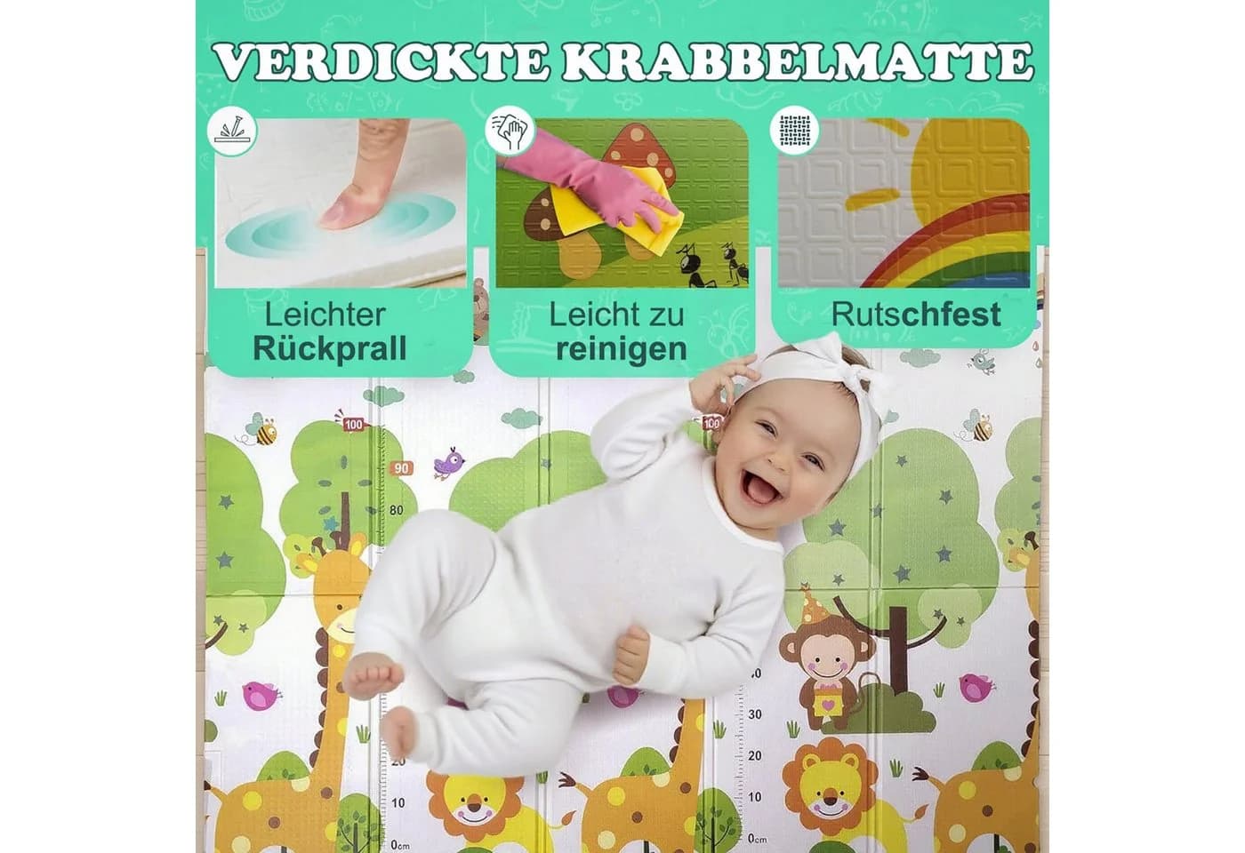 Krabbelmatte aus XPE-Schaum in Graffiti - Bild 4