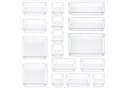 HEYHIPPO Schubladenbox 16er-Pack Transparent Bild 4