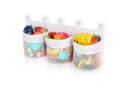 Badespielzeugnetz aus PVC-Netz, weiß, 60x35x20cm Bild 2