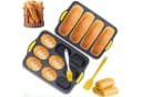 HEYHIPPO Brotbackform Set 2-tlg. Silikon Antihaft Bild 2