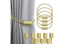 HEYHIPPO Magnethalter für Gardinen 4er-Set Gold Bild 2