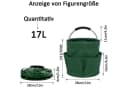 HEYHIPPO Gartentasche 600D Oxford-Gewebe 28x28 cm Bild 1