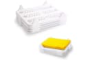 HEYHIPPO Faltbox 10er Set Hemdenordner, T-Shirt Organizer stapelbar 37,5x29 cm Weiß Bild 3