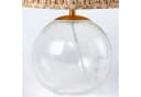 STANBOW Nachttischlampe Retro Gelb Blumenmuster Glas E27 Bild 5