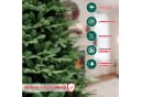 Tukrool Künstlicher Weihnachtsbaum 150/180/210 cm PE PVC Nordmanntanne Bild 3