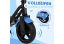 Vankel Elektro-Kinderroller 14 km/h LED-Lichter Blau Bild 5