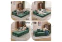 Vankel Loungesofa 4-in-1 mit Schlaffunktion Dunkelblau/Hellgrau Bild 3