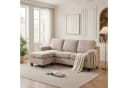 Jiexi Premium Modulsofa Set Beige Flexibles Wohnlandschaft-System Bild 2