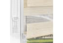 Doppelrollo Klemmfix ohne Bohren, Vkele, 230cm, Blickdicht Beige Bild 4