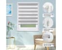 Vkele Doppelrollo Fensterrollo Grau Ohne Bohren Klemmfix Bild 4