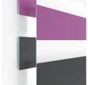 Doppelrollo Fensterrollos Ohne Bohren, Vkele, 130cm/160cm, Klemmfix, Klemmträger, Sonnenschutz, Lichtdurchlässig und Verdunkelnd Bild 2