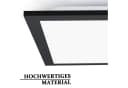 ZMH LED Deckenleuchte RGB Dimmbar Schwarz Bild 4