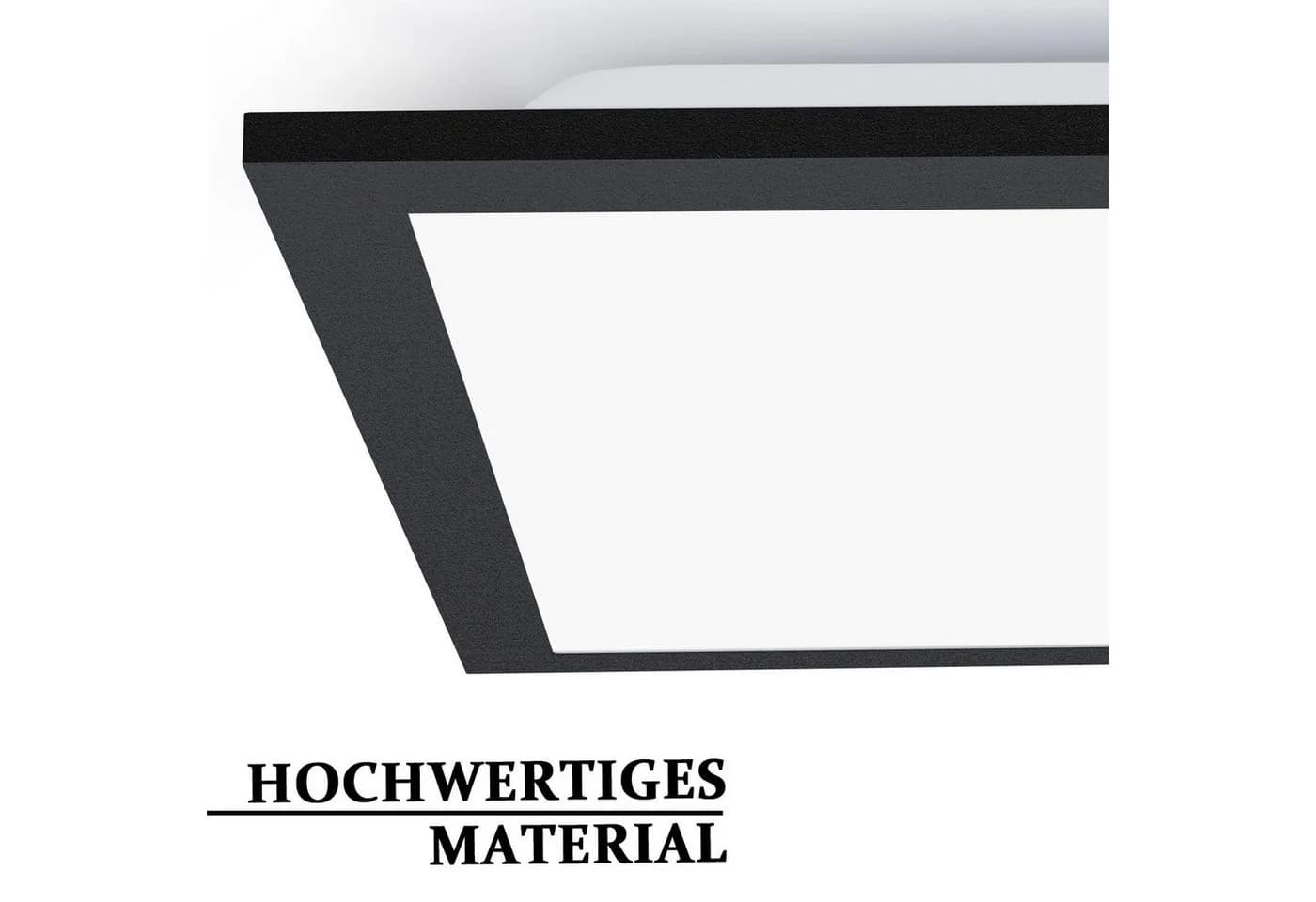 ZMH LED Deckenleuchte RGB Dimmbar Schwarz - Bild 4