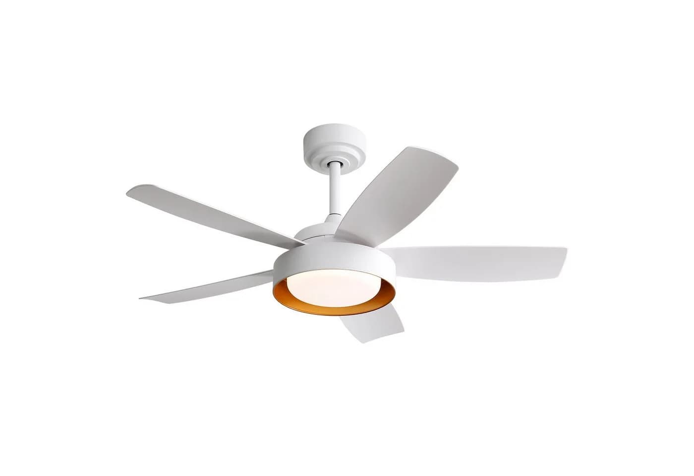Rolipo Deckenventilator 42" mit LED & Fernbedienung Weiß - Bild 2