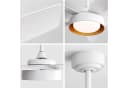 Rolipo Deckenventilator 42" mit LED & Fernbedienung Weiß Bild 4