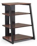 FITUEYES TV-Regal HiFi Rack aus Holz und Metall 610x518x780mm Bild 2