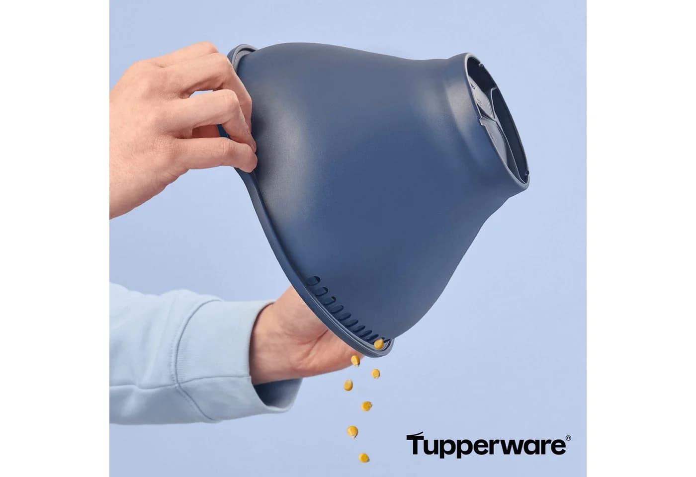 TUPPERWARE Mikrowellenbehälter WOW Pop® Popcorn-Zubereiter Glas Silikon - Bild 5