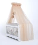 Baby Fancyroom Betthimmel Tüll 165cm mit 2 Bommeln Bild 3