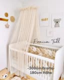 Baby Fancyroom Betthimmel 300x180cm Tüll Handgefertigt Bild 4