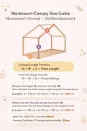 Baby Fancyroom Tüll-Betthimmel Premium Hausbett Baldachin Bild 5