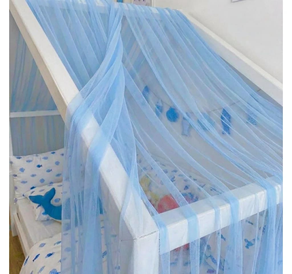Baby Fancyroom Betthimmel Premium Hausbett Tüll Baldachin