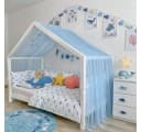 Baby Fancyroom Betthimmel Premium Hausbett Tüll Baldachin Bild 2