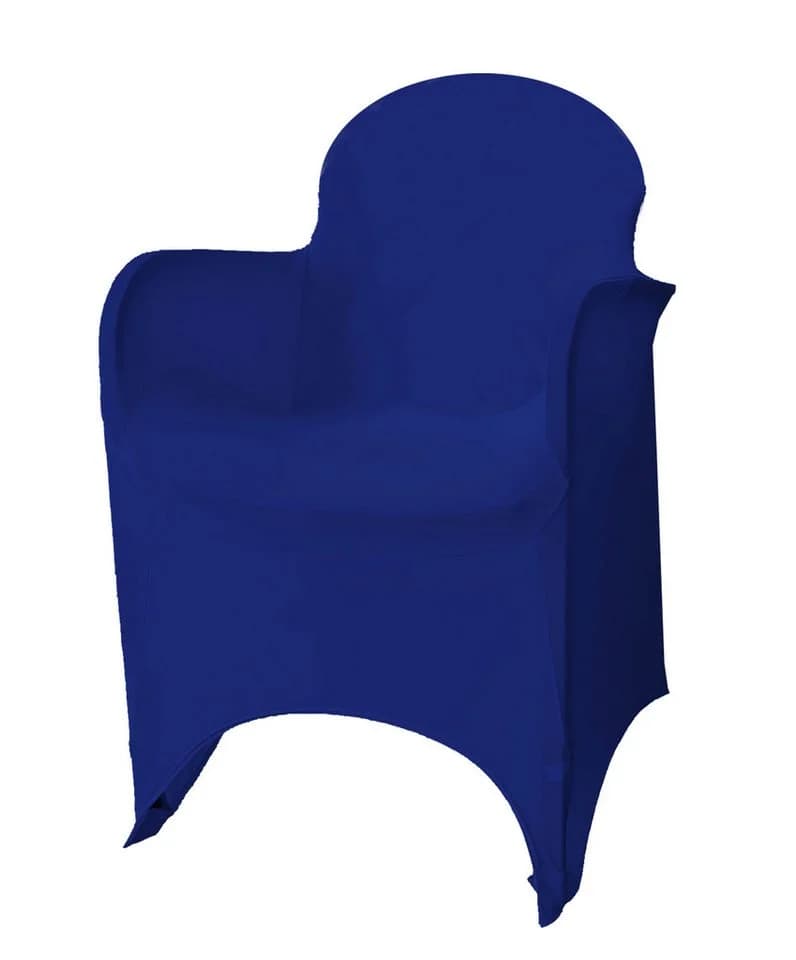 Jirex Stuhlhusse Stretch mit Armlehne Königblau