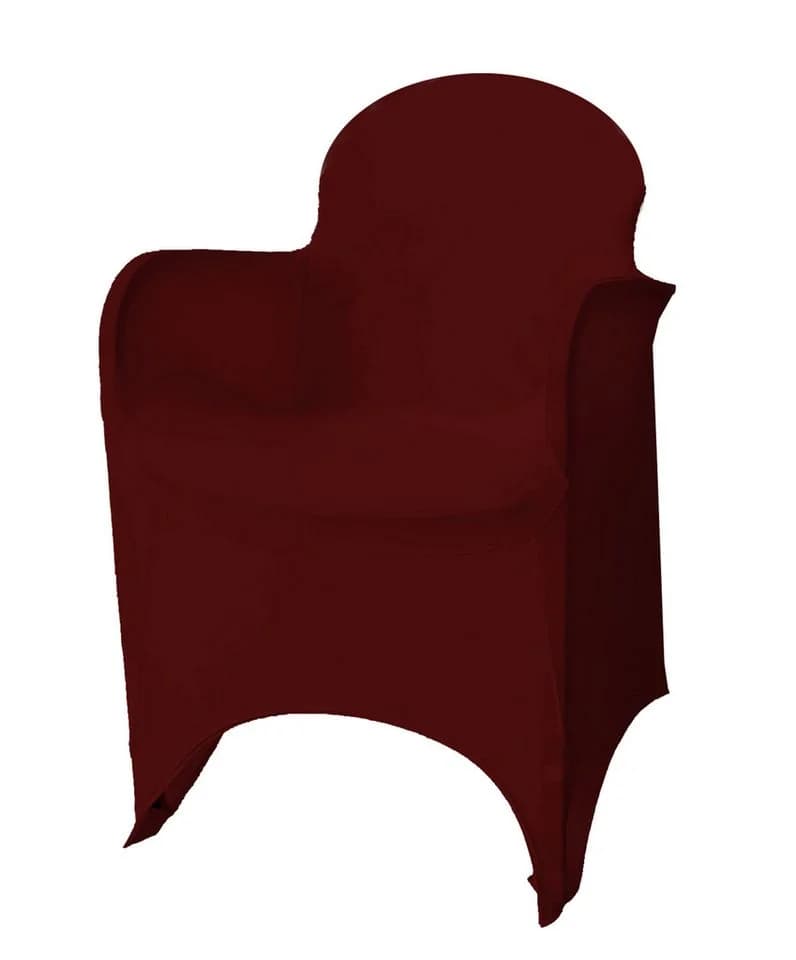 Jirex Trading Company Stuhlhusse Stretch mit Armlehne Bordeaux