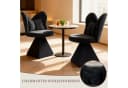 SeedWave Drehsessel Chenillestoff mit 360°-Drehfunktion und Kissen Bild 5