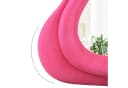 CASSILANDO Ganzkörperspiegel Wellen-Design Rosa Holzrahmen Bild 3