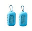 Blusmart Sporthandtuch 2er Set Mikrofaser Kühlend Blau Bild 2