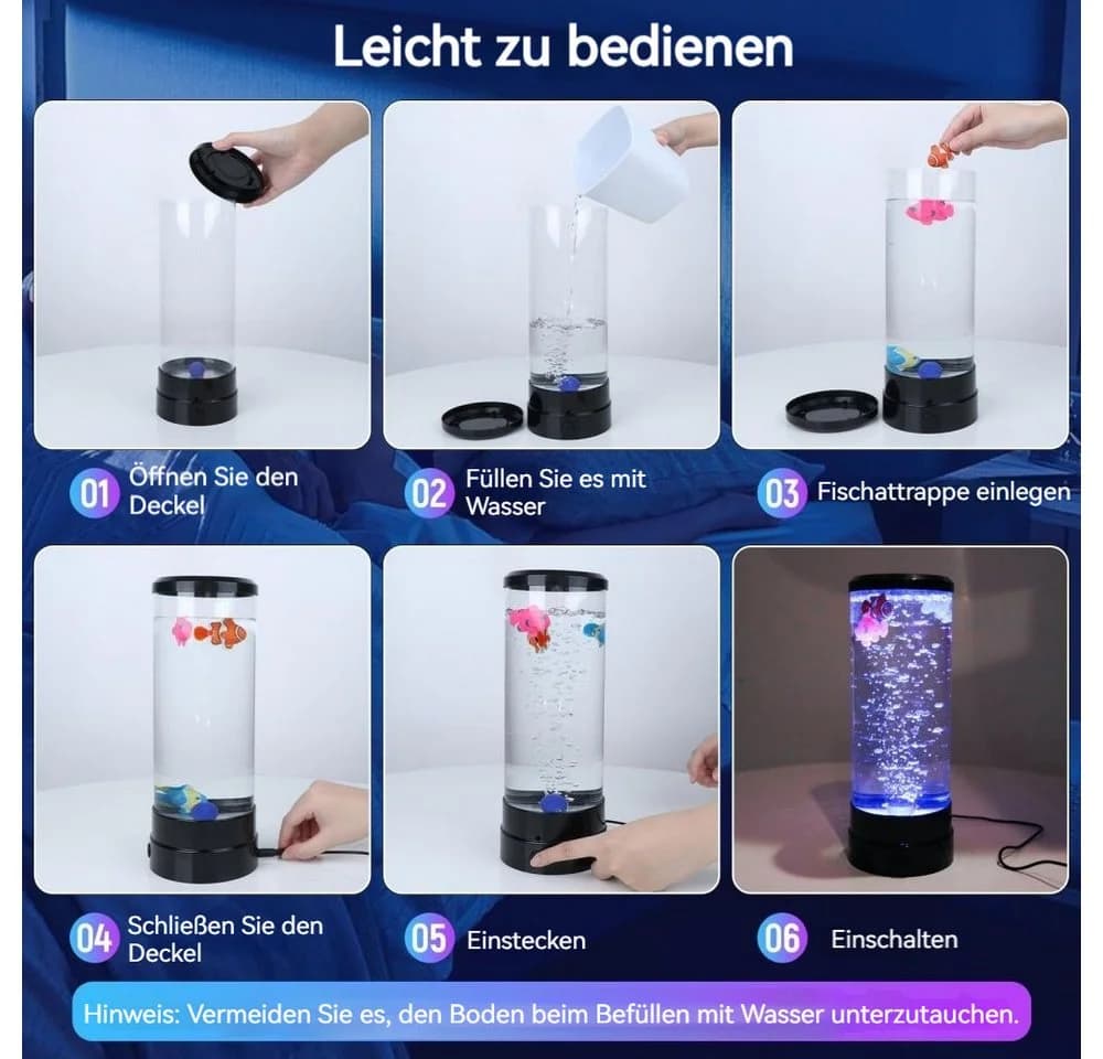 Aquariumlampe mit RGB-LED-Beleuchtung - Bild 5